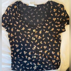 Hippie Rose floral top Large